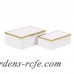 Rosdorf Park Cato Modern 2 Piece Decorative Box Set ROSP5473